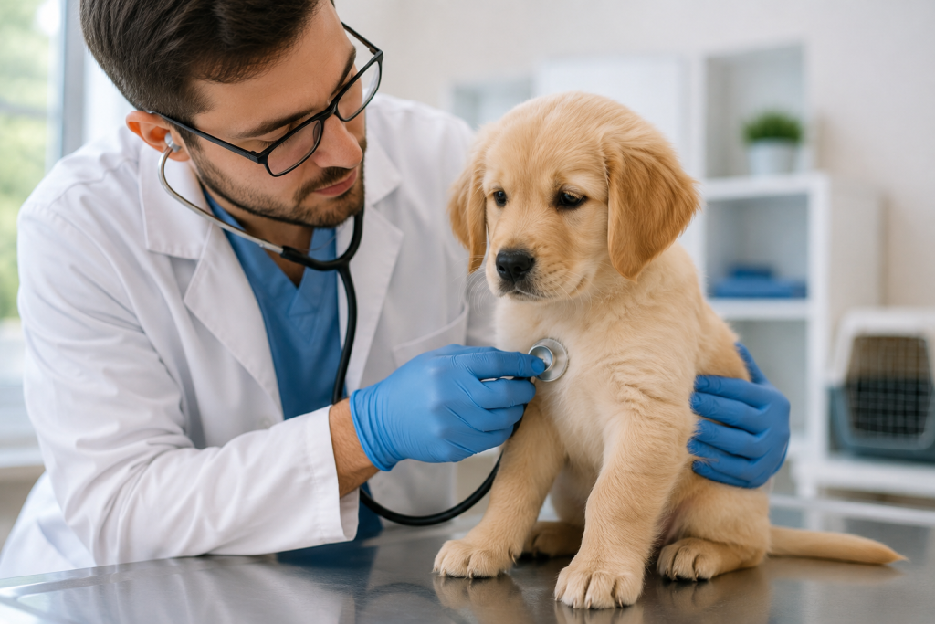 When the situation seems serious, take your dog to a veterinarian for a proper check-up.